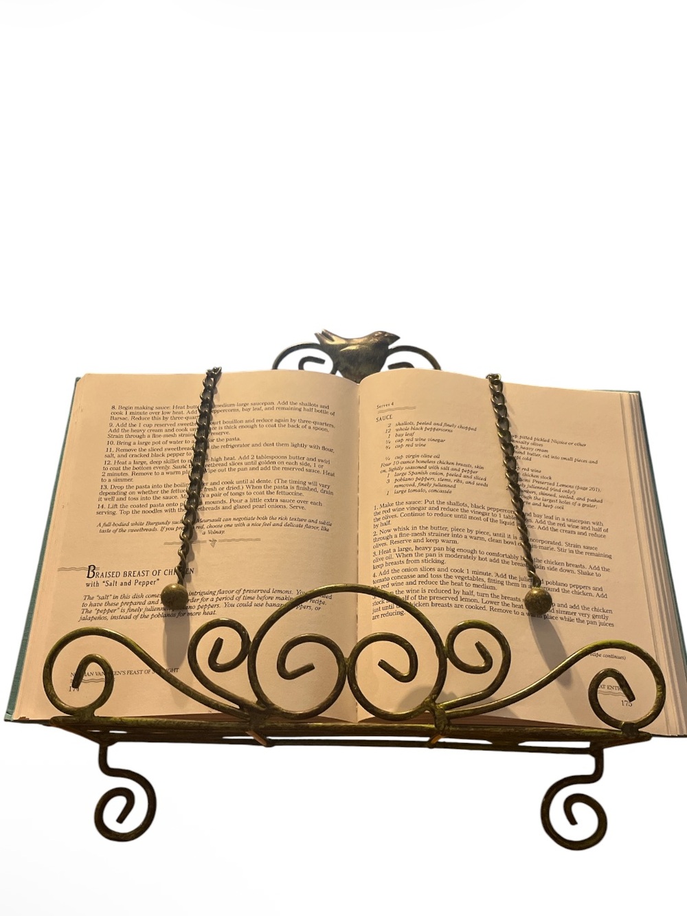 Decorative Cookbook Stand